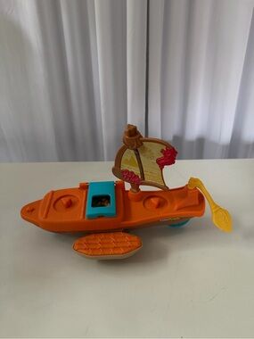 Little people Disney Princess Moana & Maui's Canoe Boa